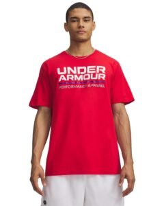Under Armour Men's Wordmark Short Sleeve
